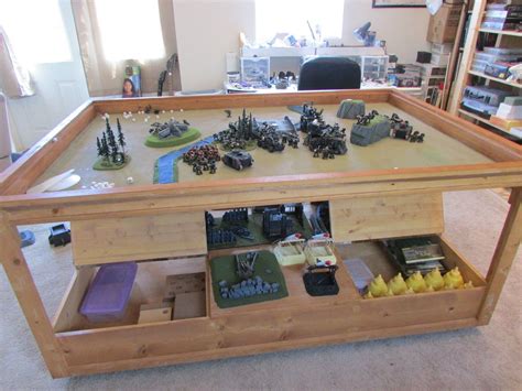 warhammer gaming table.
